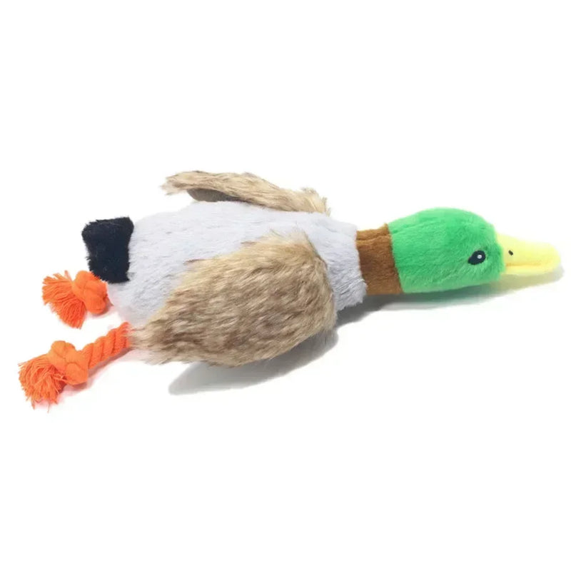 Pato com Efeito Sonoro - Brinquedo para Cães